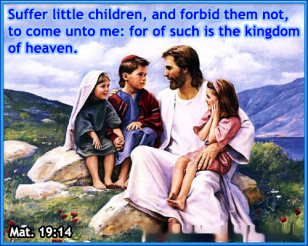 Suffer Little Children Matthew 19-14